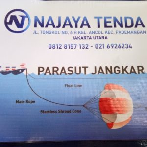 jangkar parasut kapal