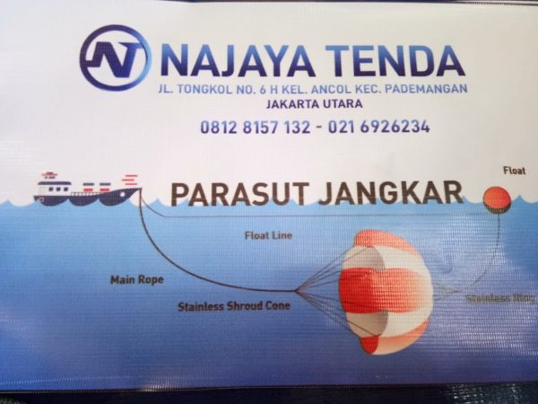 jangkar parasut kapal